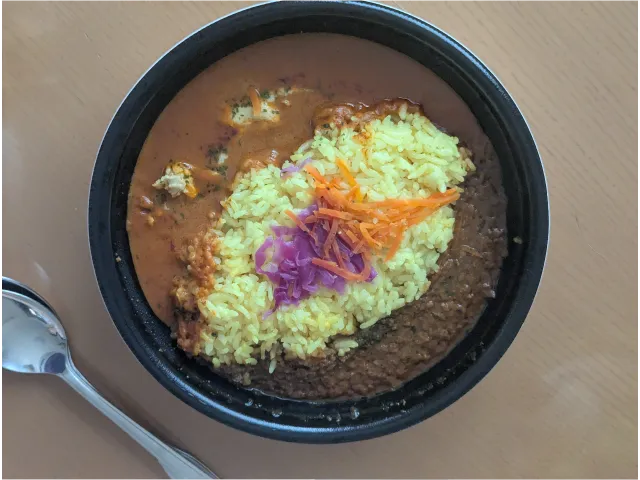 エリックサウス監修 2種スパイスカレー アップ（セブンイレブン）
